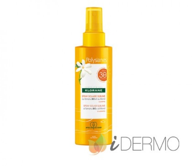 ALTA PROTECCIÓN - SPRAY SOLAR SUBLIME SPF30 AL TAMANU BIO Y AL MONOÏ