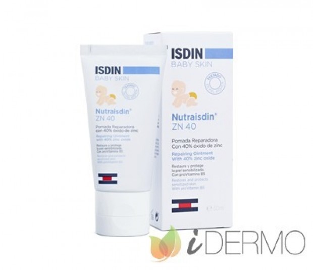 ISDIN Crema de Pañal con 40% Óxido de Zinc