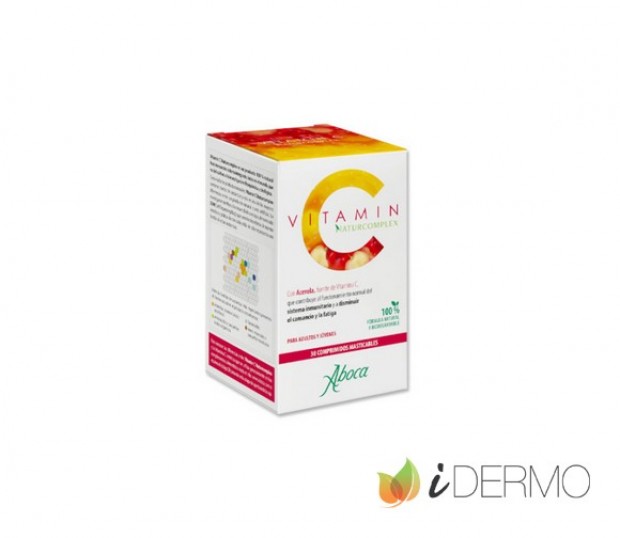 VITAMIN C NATURCOMPLEX COMPRIMIDOS MASTICABLES