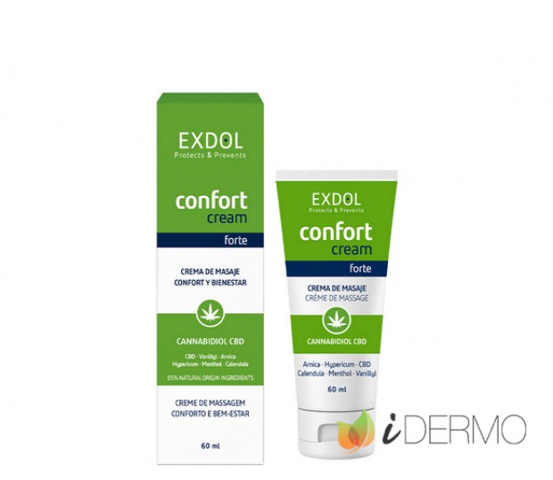 CREMA DE MASAJE CONFORT CREAM FORTE CBD