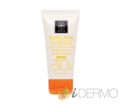 CREMA SOLAR FACIAL REGULADOR EXCESO GRASA SPF30