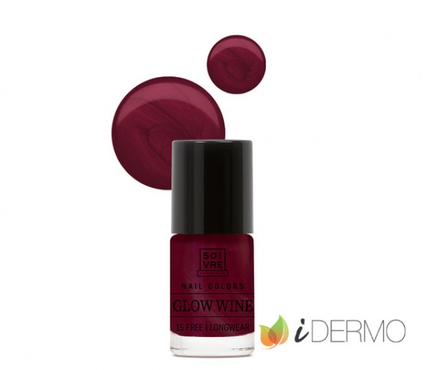ESMALTE DE UÑAS GLOW WINE