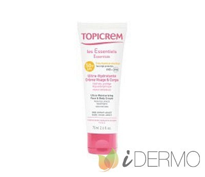 CREMA ULTRA HIDRATANTE PARA CARA Y CUERPO SPF50+ 