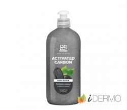 EXFOLIANTE CORPORAL CARBÓN ACTIVO