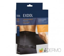 FAJA LUMBAR ELÁSTICA NEGRA