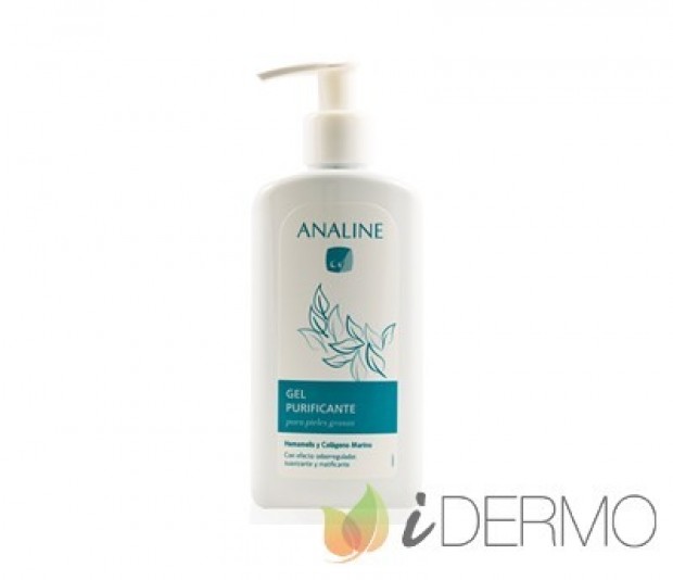 GEL LIMPIADOR PURIFICANTE PIELES GRASAS ANALINE