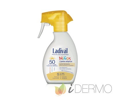 LADIVAL NIÑOS Y PIELES ATÓPICAS SPRAY FPS50