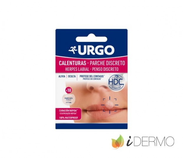 URGO CALENTURAS PARCHE DISCRETO