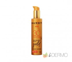 NUXE SUN ACEITE BRONCEADOR GOLD ROSTRO Y CUERPO SPF 30 150ML
