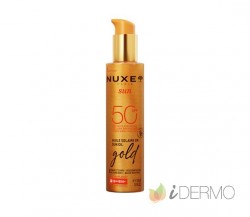 NUXE SUN ACEITE BRONCEADOR GOLD ROSTRO Y CUERPO SPF 50 150ML