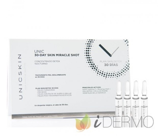 UNIC30-DAY SKIN MIRACLE SHOT CONCENTRADO DETOX NOCTURNO