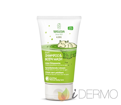 2 EN 1 CHAMPÚ Y GEL DE DUCHA LIMA CHISPEANTE